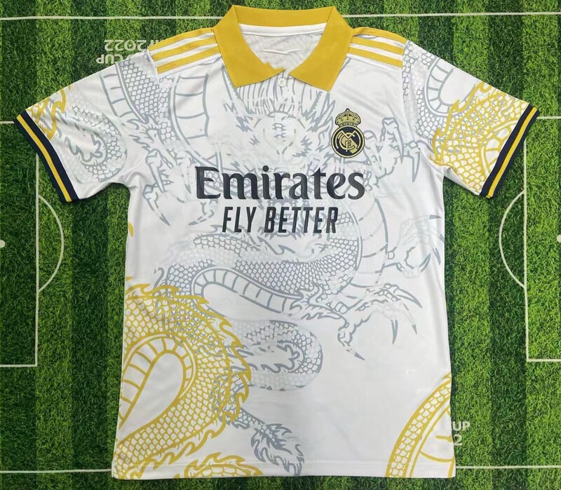 新款足球服2526皇马巴西特别版短袖跨境t恤 Real Madrid足球衣|undefined