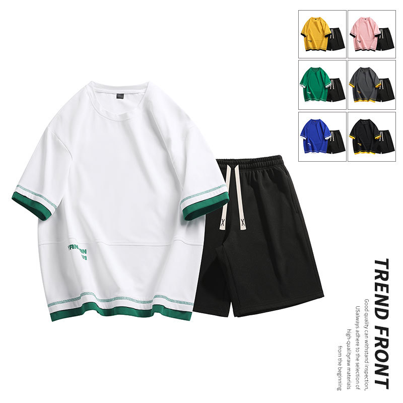 Summer trend universal fashionable set for leisure