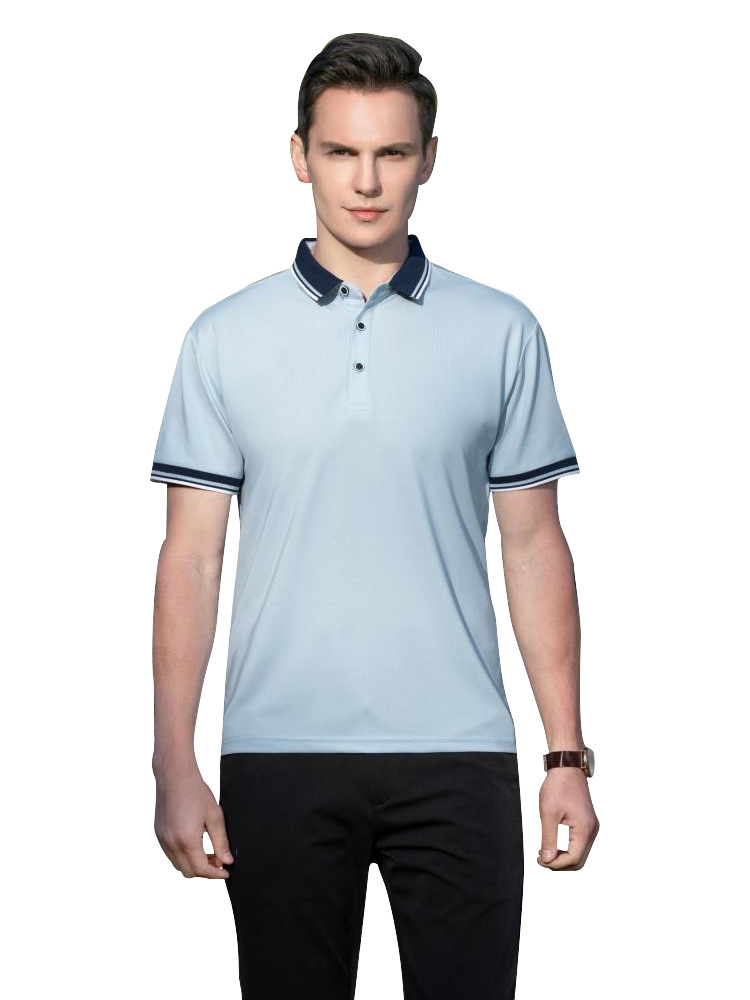 Camisas de polo comerciales de alta gama personalizadas logotipo de impresión de ropa de trabajo collar camisa cultural de verano de mangas cortas herramientas bordadas impresión