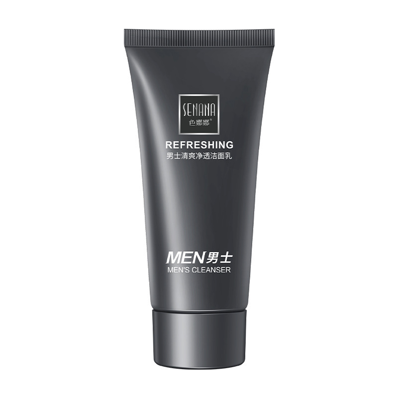 Color Nana Limpiador facial refrescante para hombres Limpiador facial hidratante de limpieza profunda Fábrica de limpiadores faciales para hombres al por mayor