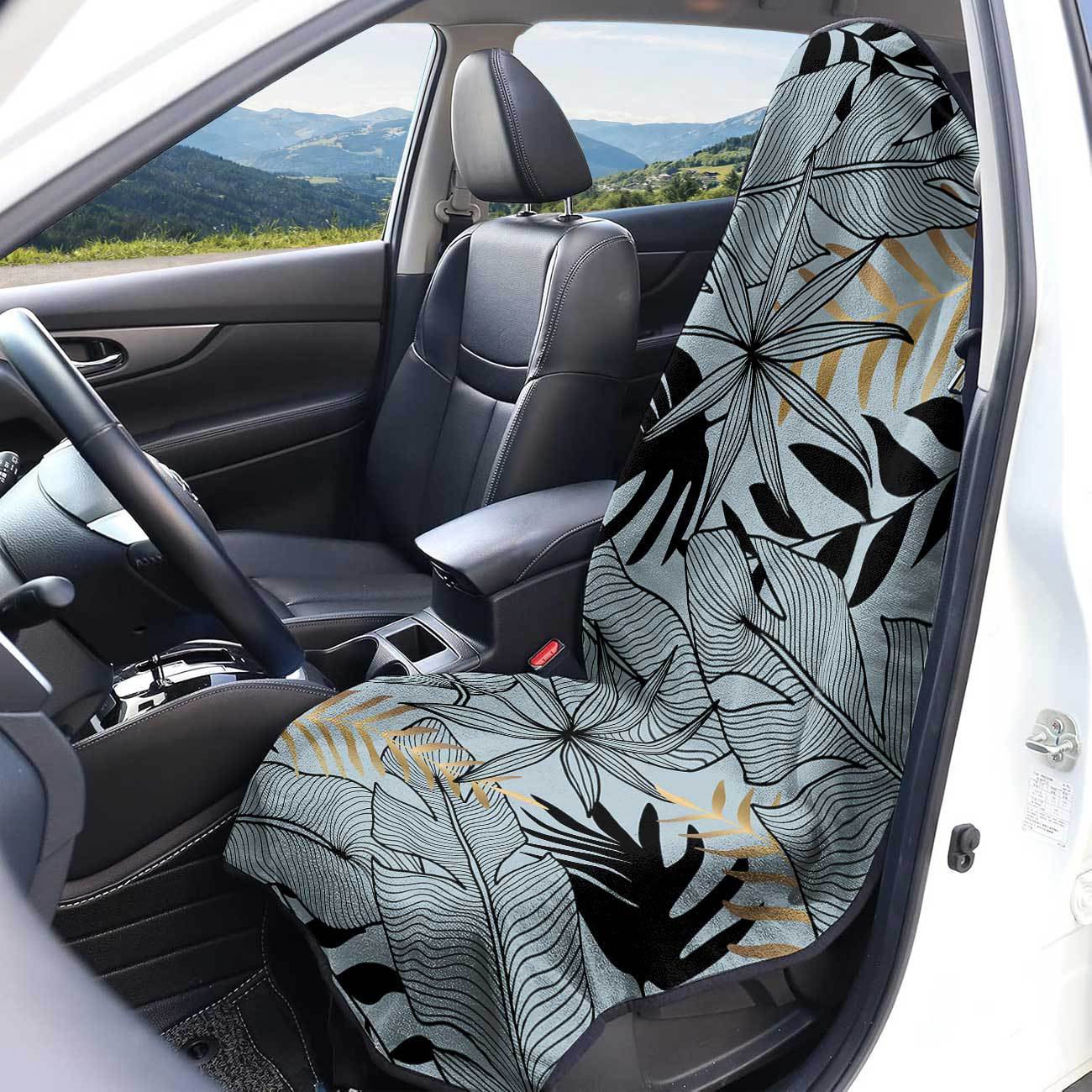 Car seat towel cover front seat protector suitable for gym and exercise, universal for all seasons, car use 132