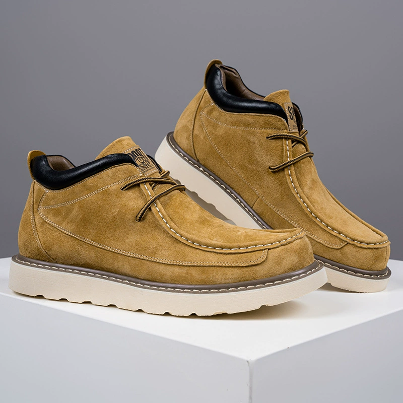 狮鹰戴尔 Martens, extra large shoes, demi-season low boots English style platform, plus size, natural leather, British style