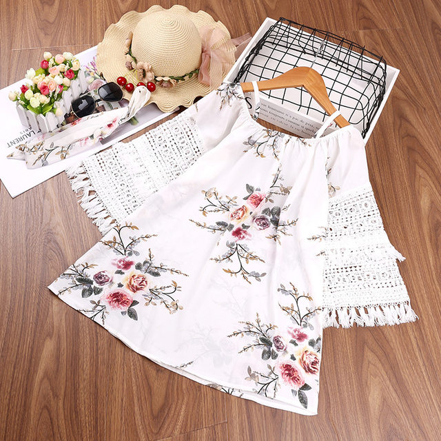 A generation hair girl dress new 2022 spring and autumn foreign print stitching long-sleeved princess skirt foreign trade children's clothing