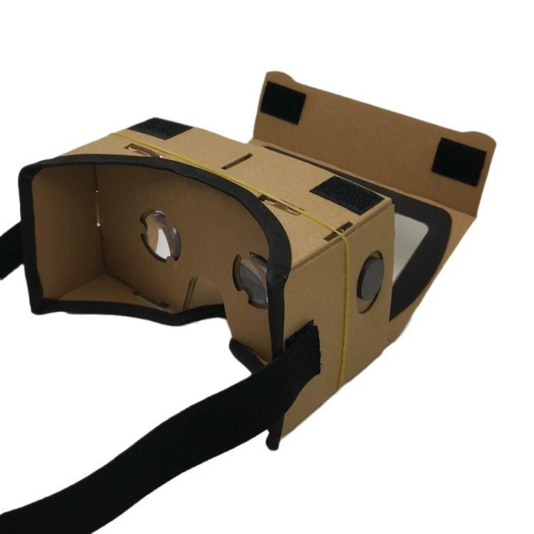 VR Cardboard Viewer New Valley 2nd Gen, 3D Virtual Reality, 3–7" Phones, Customizable