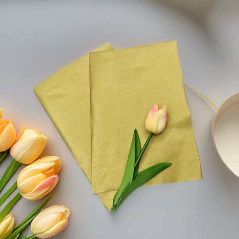 金色包装纸鲜花内衬纸彩色拷贝纸礼品包装用装饰烘焙银色拷贝纸