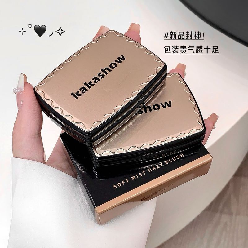 kakashow柔雾微醺腮红清透服帖自然细腻氛围感眼妆元气少女腮红粉|undefined