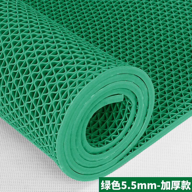 床マット浴室滑り止めマットキッチントイレ屋外商用pvc透かし彫り防水防油カーペット玄関マットプラスチック|undefined