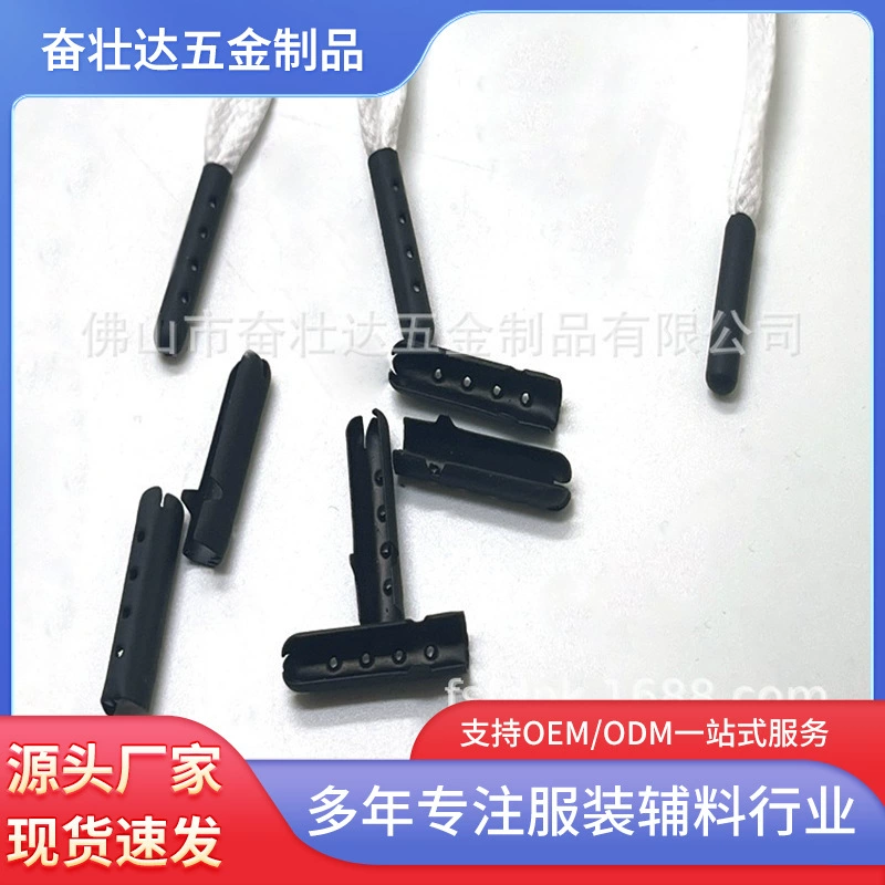 Металлические наконечники для шнурков, пуля-образные наконечники, декоративные подвесные аксессуары с 4 отверстиями, концевики для веревок, пряжки для веревок, металлические аксессуары