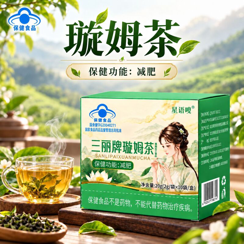 Sanli Brand Xuanmu Tea 2g×10 Bags Slimming Tea Wholesale in Stock Source Factory Oem Custom Processing and Distribution