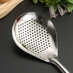 Stainless steel colander scoop manufacturer household magic Sichuan peppercorns noodle strainer kitchen wholesale noodle frying spoon dumpling scoop