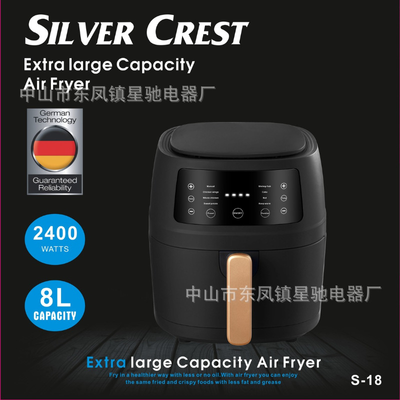 Silver Crest Air fryer8L large capacity...