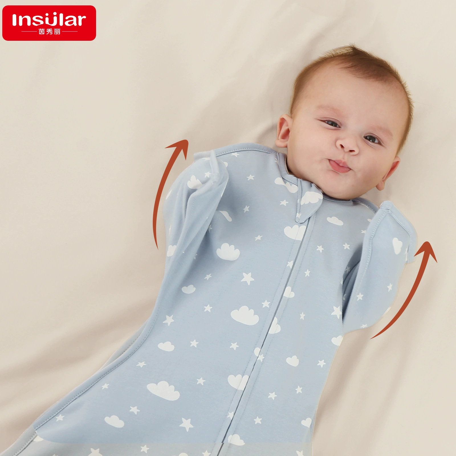 Children's sleeping bag, cotton duvet for new born, (Cross-border trading)
