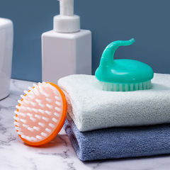 母嬰用品嬰兒洗頭刷寶寶硅膠洗髮刷兒童按摩洗澡擦嬰兒洗頭刷批發