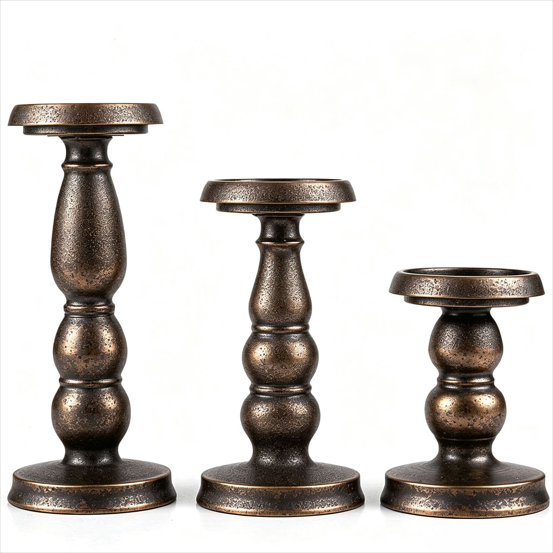 Candelabro de hierro negro, adorno artístico, vela romántica para boda, regalo creativo, decoración para mesa de comedor, cena a la luz de las velas, decoración del hogar de estilo europeo image 1