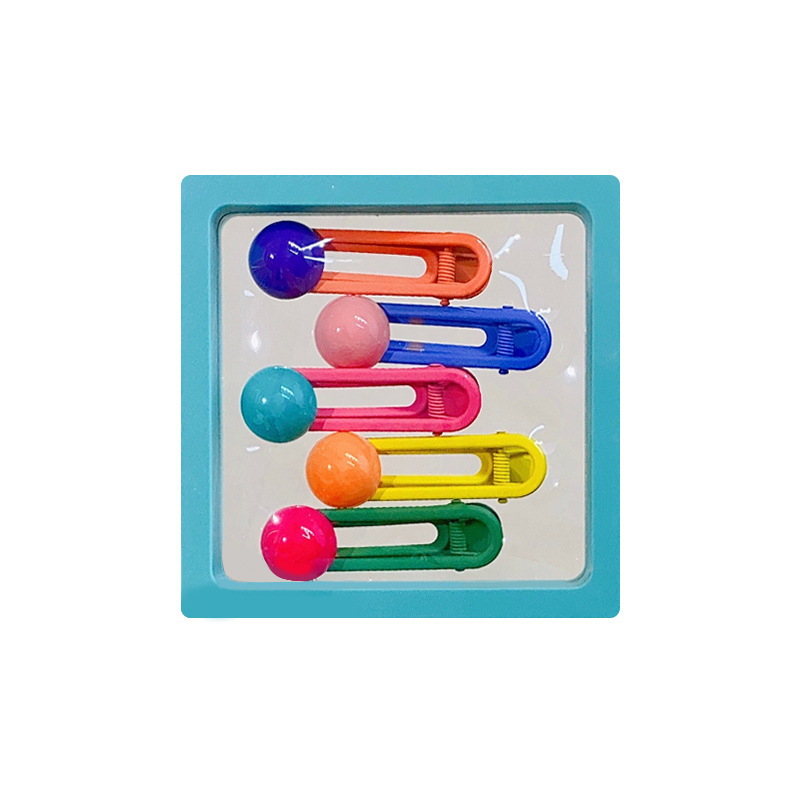 Corea del Sur niños flores amor hyununa clip de pelo chica personaje dibujos animados tarjeta clip lateral clip