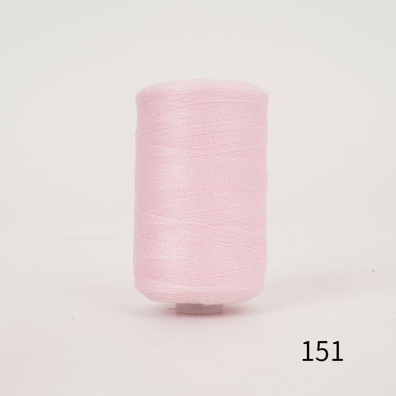 1000 yardas de hilo de poliéster de alta velocidad combinación de colores hogar hilo de coser mano hilo pequeño hilo fino dos hilos 402 hilo de coser