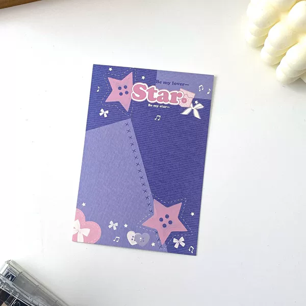 Denim Star (card back)
