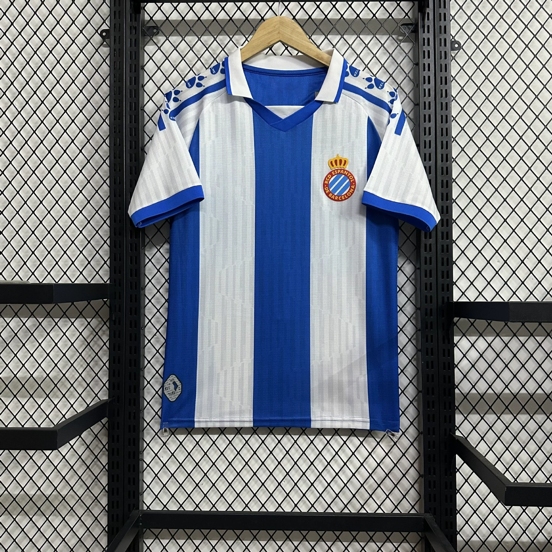 25-26 Club's new football uniform Barcelona Juventus Oasis ко-брендированная футболка с коротким рукавом джерси популярность