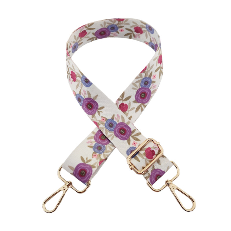 All Seasons Polyester Flower Bag Strap display picture 3