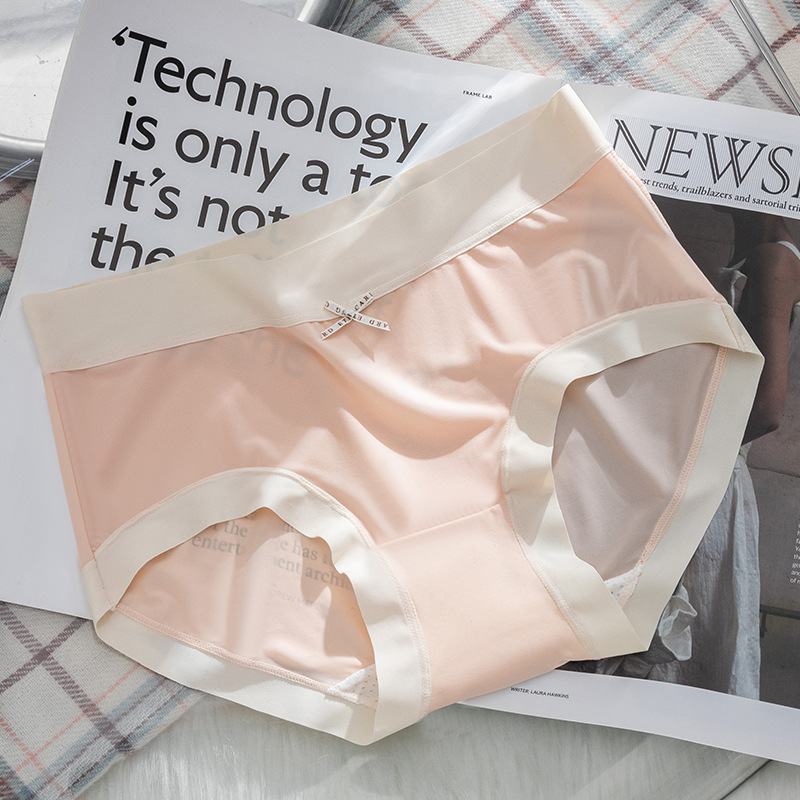 Ropa interior de mujer de seda de hielo sin costuras de estilo fino de verano, seda de hielo sin costuras, seda de hielo fina, ropa interior fina sin costuras de secado rápido, refrescante