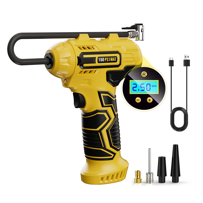 無線車載エアポンプ自動車用エアポンプ乗用車携帯電気自動車多機能タイヤエアポンプ