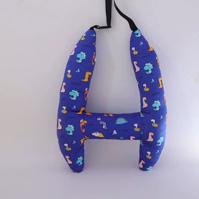 Washable Pillow Car Supplies – Headrest - new-dark-blue-little-dinosaur-high-70-width-55cm