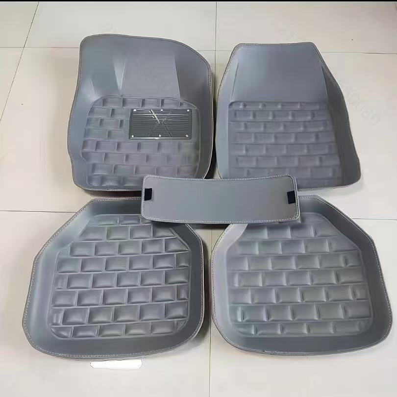 Amazon Wholesale One Generation Fat Temu Universal Car Mats Five Sets of Car Right-Hand Drive Mats