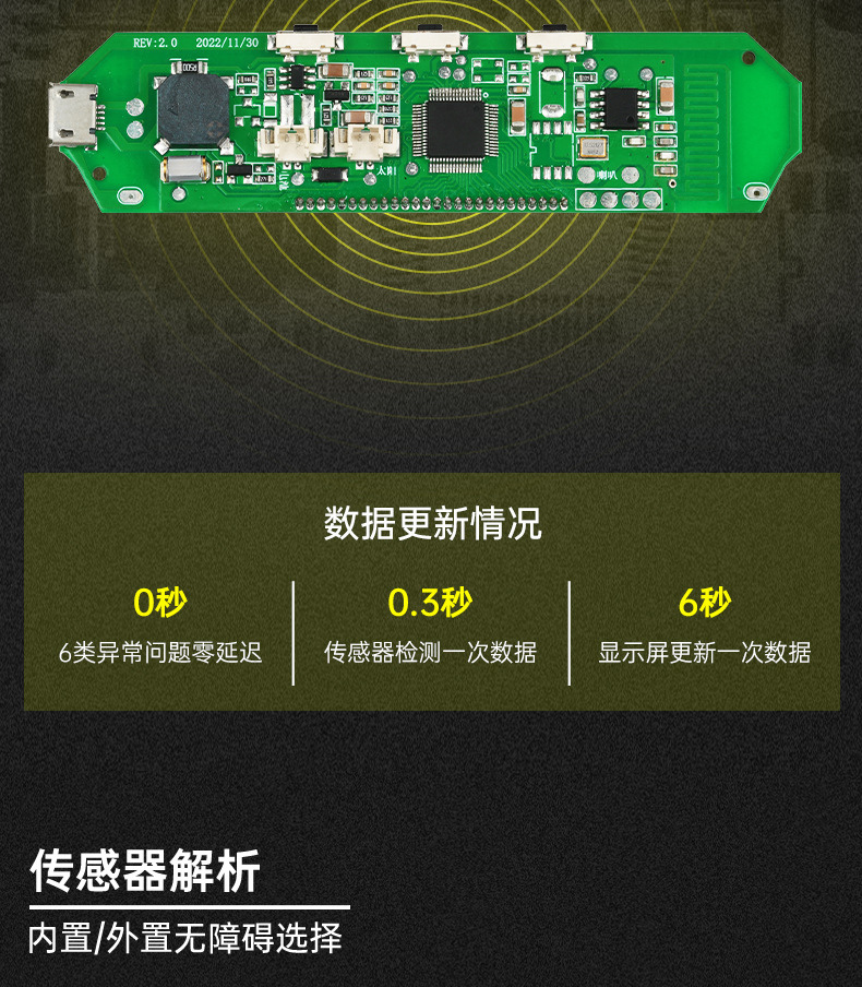 T12 Tire Pressure Monitoring System High-Precision Solar-Powered Tire Pressure Monitor Tpms Tire Pressure Wireless Device Smart