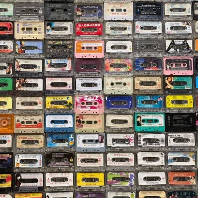 8090 Ностальгические принадлежности Ретро Декоративная лента 80-90 Воспоминания, подходит для бара, ресторана, не гарантируется прослушивание