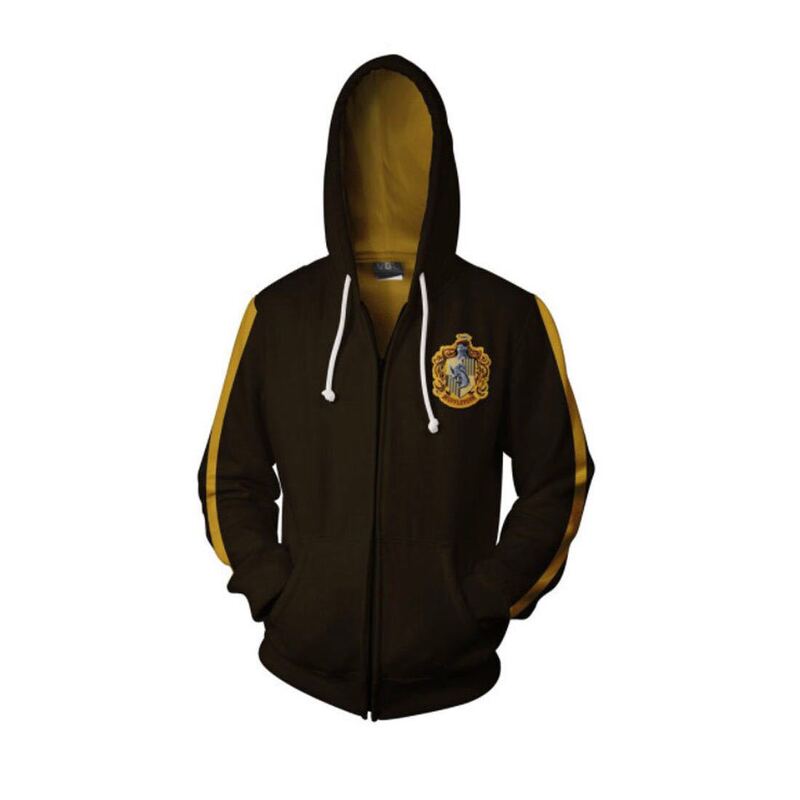 2023 new Harry Potter 3D printed hooded cardigan sweater cosplay movie peripheral coat source factory 2023 new Harry Potter 3D printed hooded cardigan sweater cosplay movie peripheral coat source factory