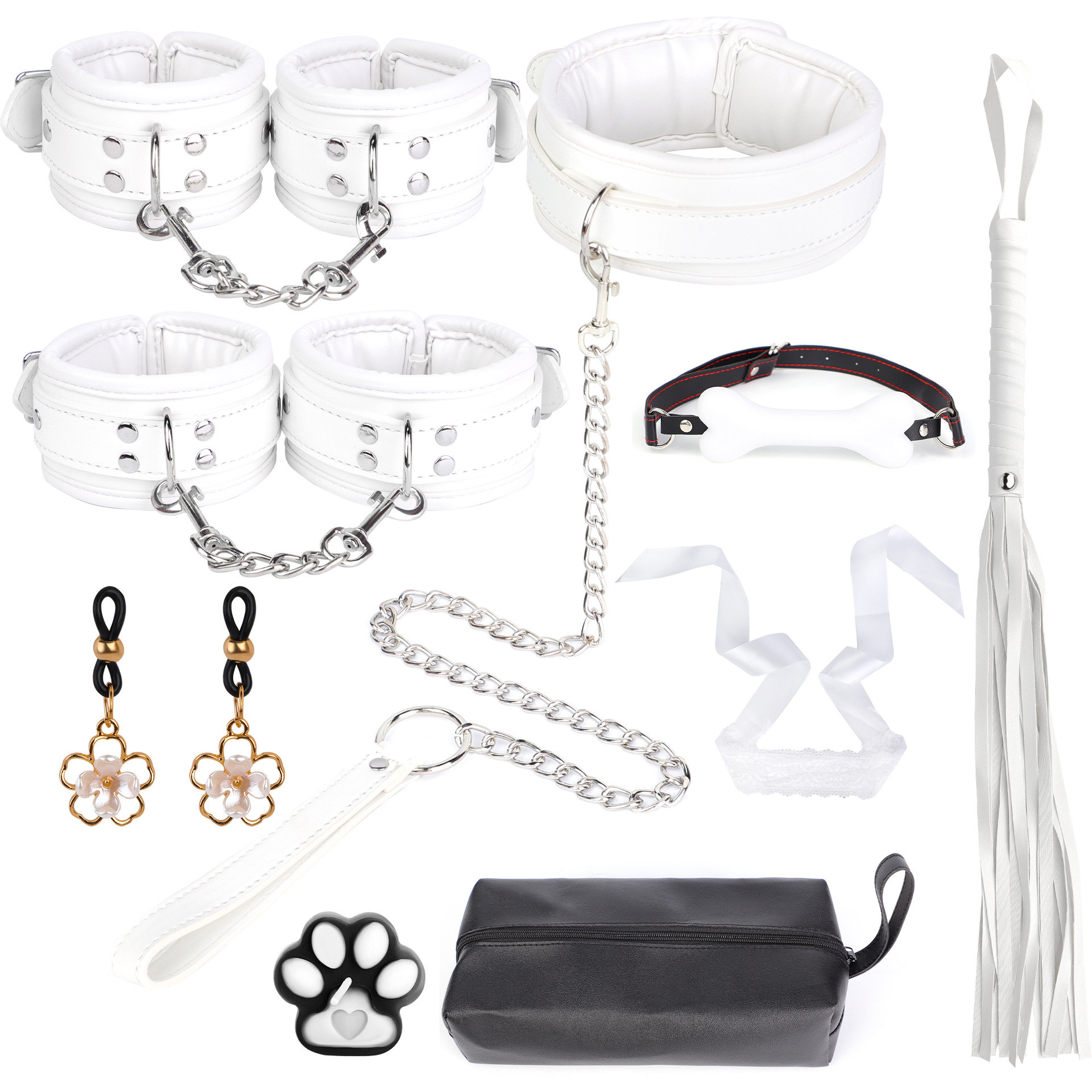 흰색 스펀지 세트