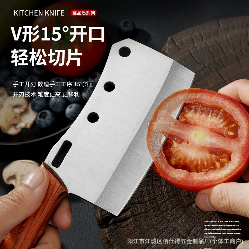 Outdoor kitchen knife kitchen cutter thickened sharp cutter Caimu camping machete mini multi-purpose knife