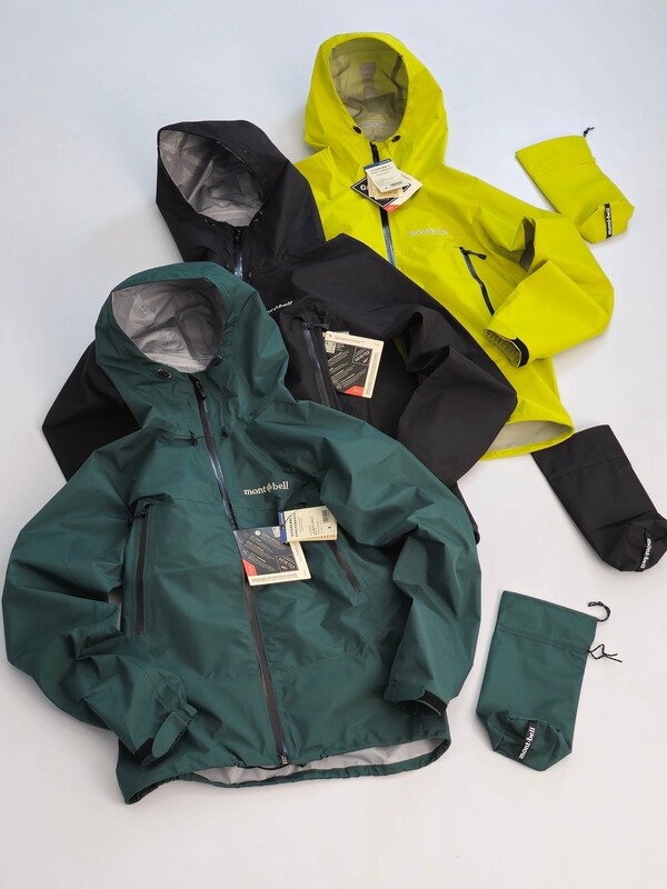 Cross-Border Mont Meishan Outdoor Rain Dancer Gtx Laminated Hard Shell Waterproof Jacket with Hood for Couples