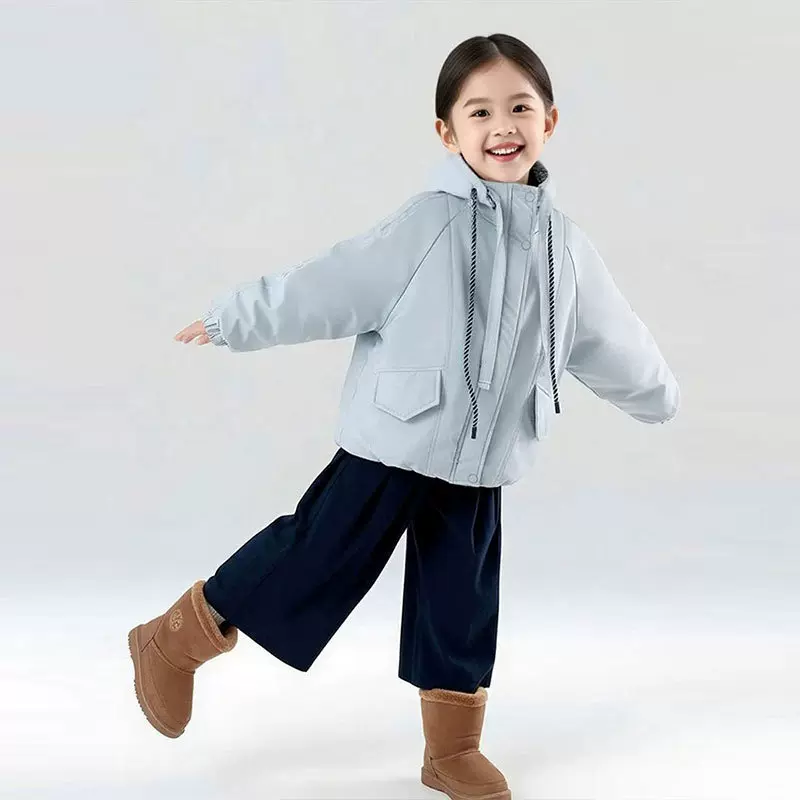 女童棉服秋冬款2025新款洋气童装中大童冬季加厚外套儿童冬装棉衣