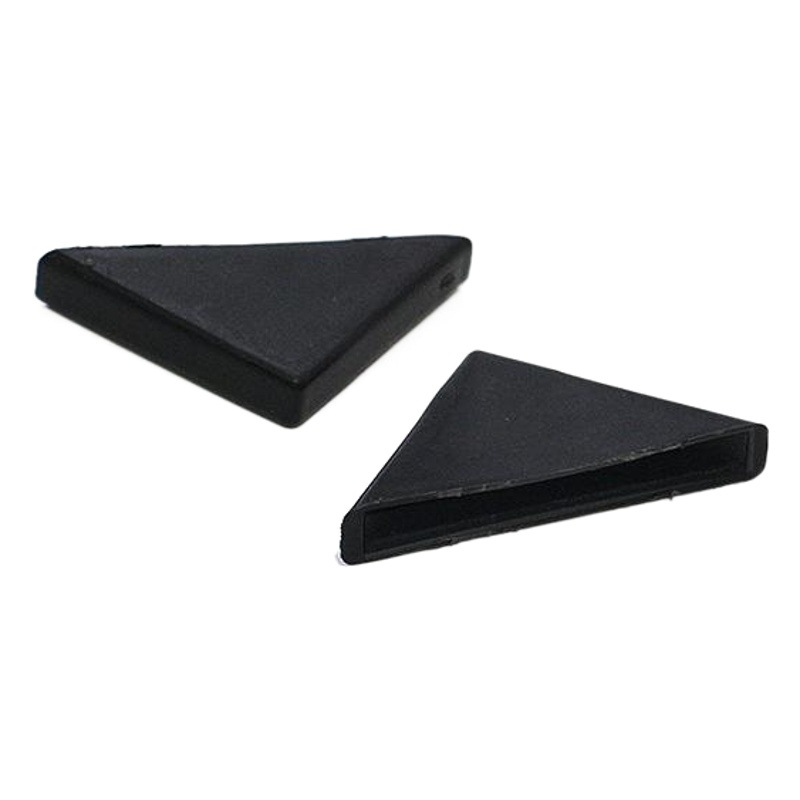 Protector de esquina de vidrio templado blanco y negro ángulo derecho panel de inicio lente anti-colisión esquina protector fabricante baño embalaje esquina protector