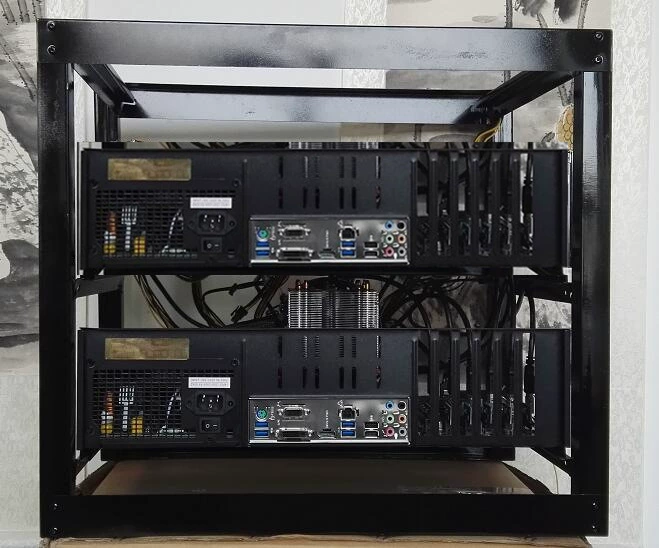 Open rack itx equipment dual-way chassis studio rack switching game room