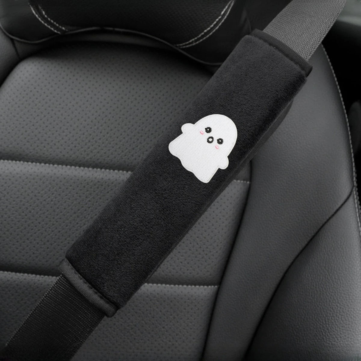 Car Seat Belt Protector Halloween Shoulder Cover Car Seat Belt Interior Supplies Protective Cover