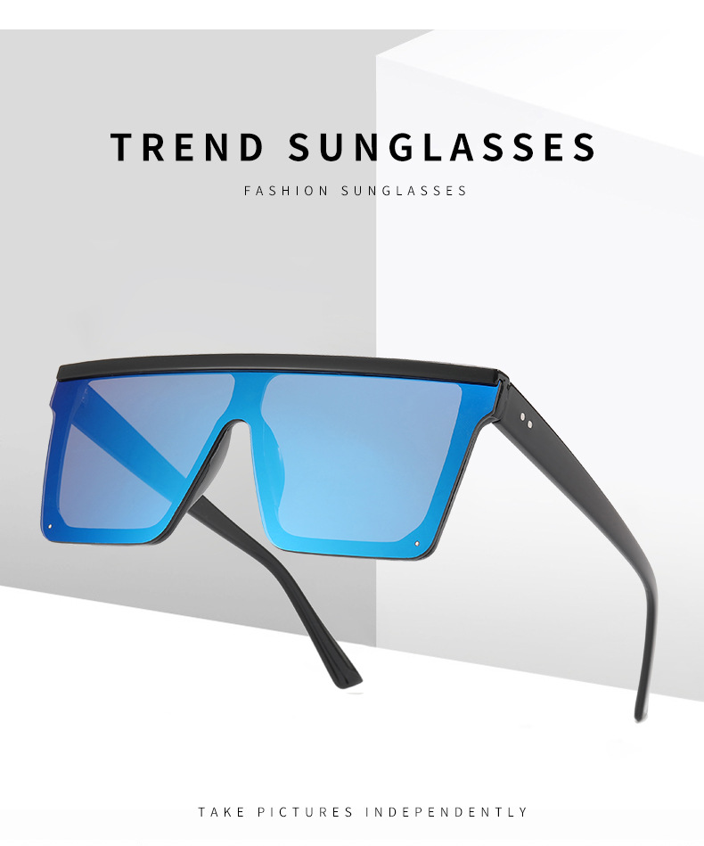 Frameless One-piece Sports Sunglasses Uv Resistant For Adults_voghion.com