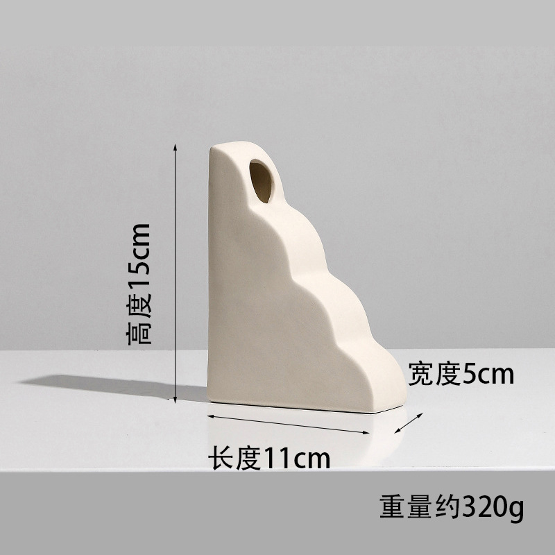 일반 사다리꼴 꽃병 D