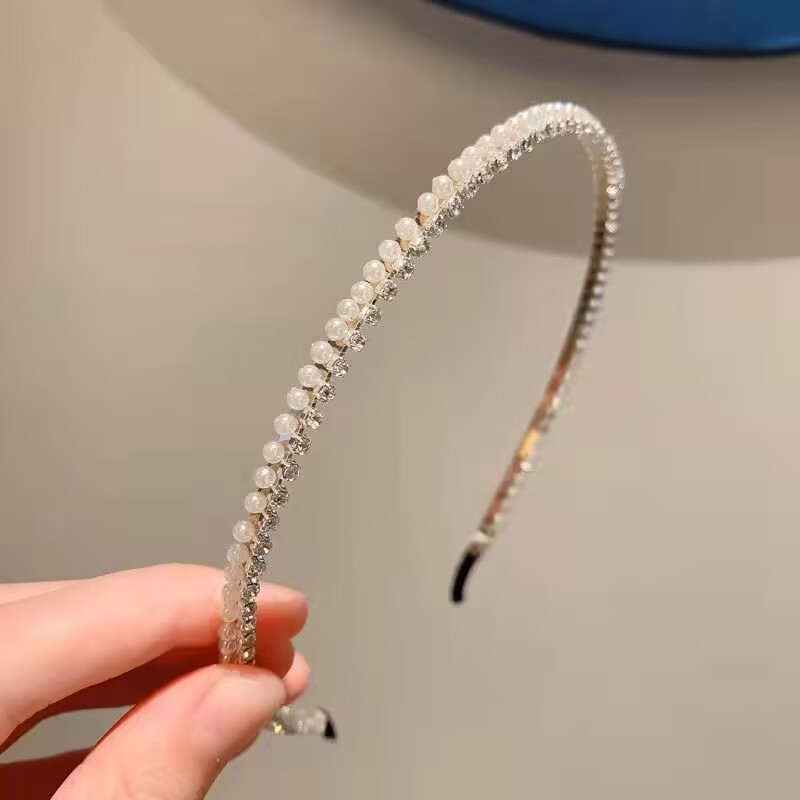 珍珠发箍2025新款洗脸发箍女发卡防滑压发头箍头饰高级感洋气时尚|undefined