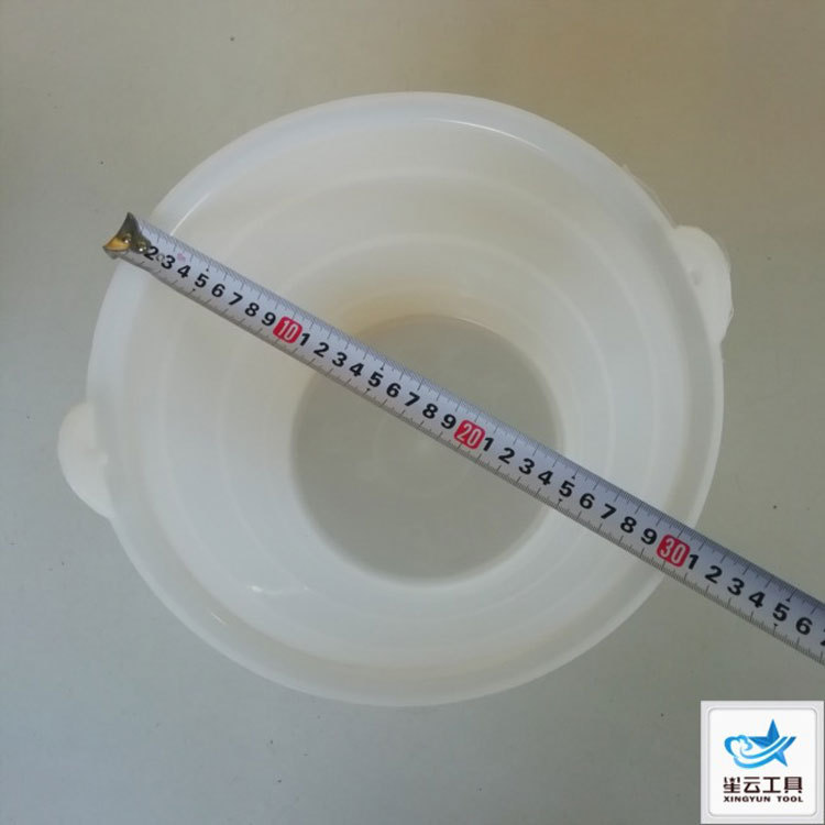 塑料桶 泥桶 泥盆 水盆 350灰桶-白钢化桶-100个