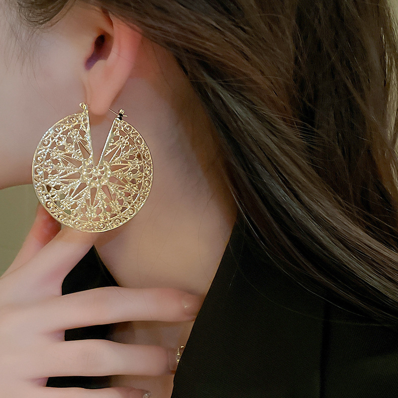 Women's Gender 1 Pair Elegant Vintage Style Geometric Plating Alloy Drop Earrings