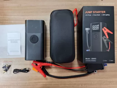 Hava nasosu – Tight Emergency Start Power - english-version-qs003-12000-ma-black