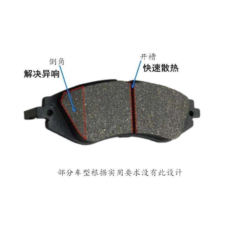 Suitable for Changan Lingxuan Brake Pads Original Special Automobile Ceramic Front and Rear Wheel Brake Pads Original Brake Pads