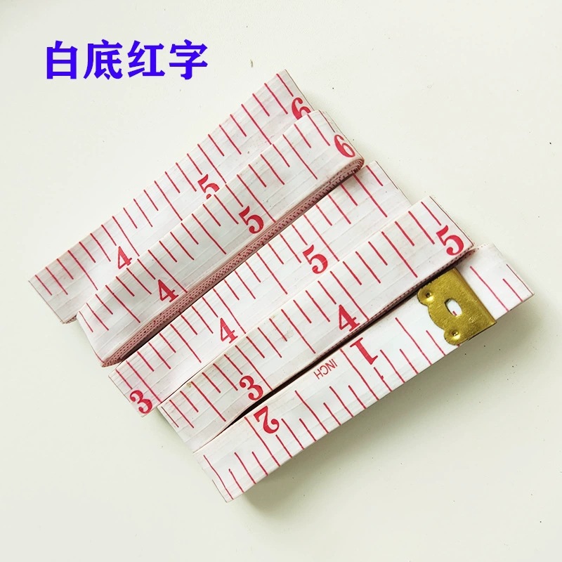 Regla de cuero suave Regla de fibra Regla de corte Regla de regalos Regla cm pulgadas Regla de impresión LOGO Regla de cinta