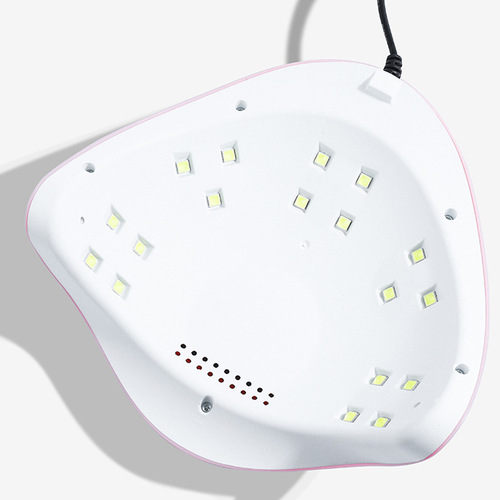 X3 Nail Gel Polish LED Light Dryer with USB Smart Sensor, Non-Staining Dual-Source LED Phototherapy Machine, 54W