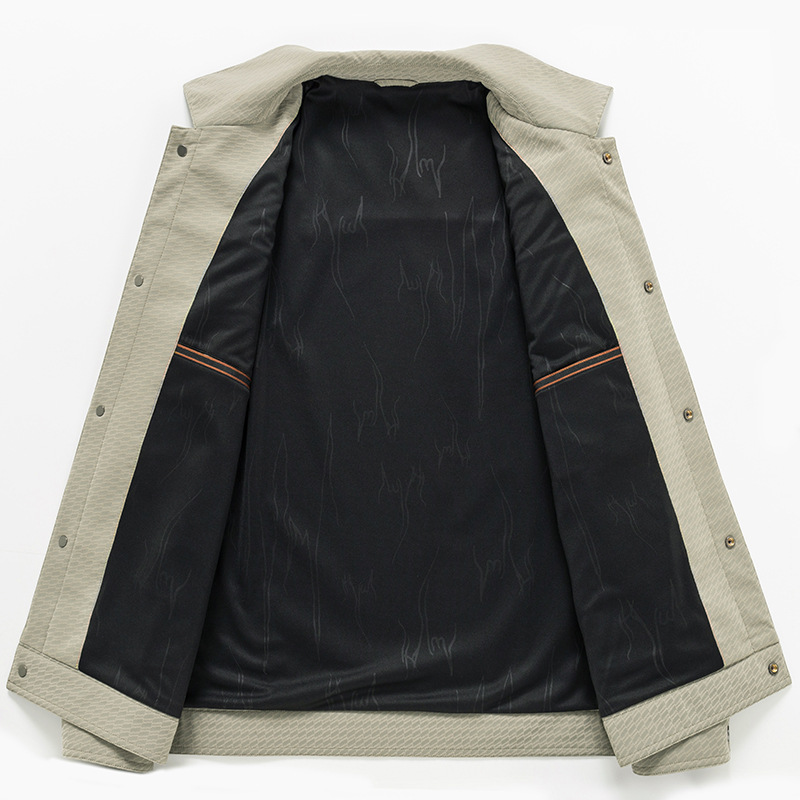 Arbeitsjacke Herren neue Herbst 2023 lässige Reversjacke für junge und mittlere koreanische Trendfrühlings- und Herbstkleidung_voghion.com