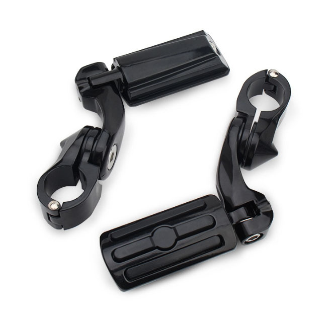 Harley Suitable for Gliding Double Lights Highway Fat Boy Flagship Road King Street Refitting Bars Rest Pedal Cruise Pedal