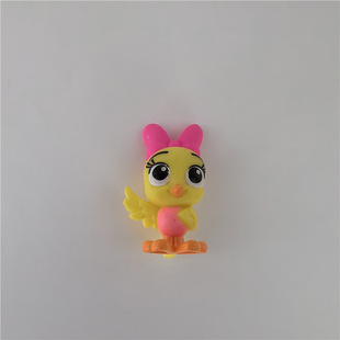 Foreign trade bulk cargo classic cartoon animation small yellow chicken bird hand toy ornaments