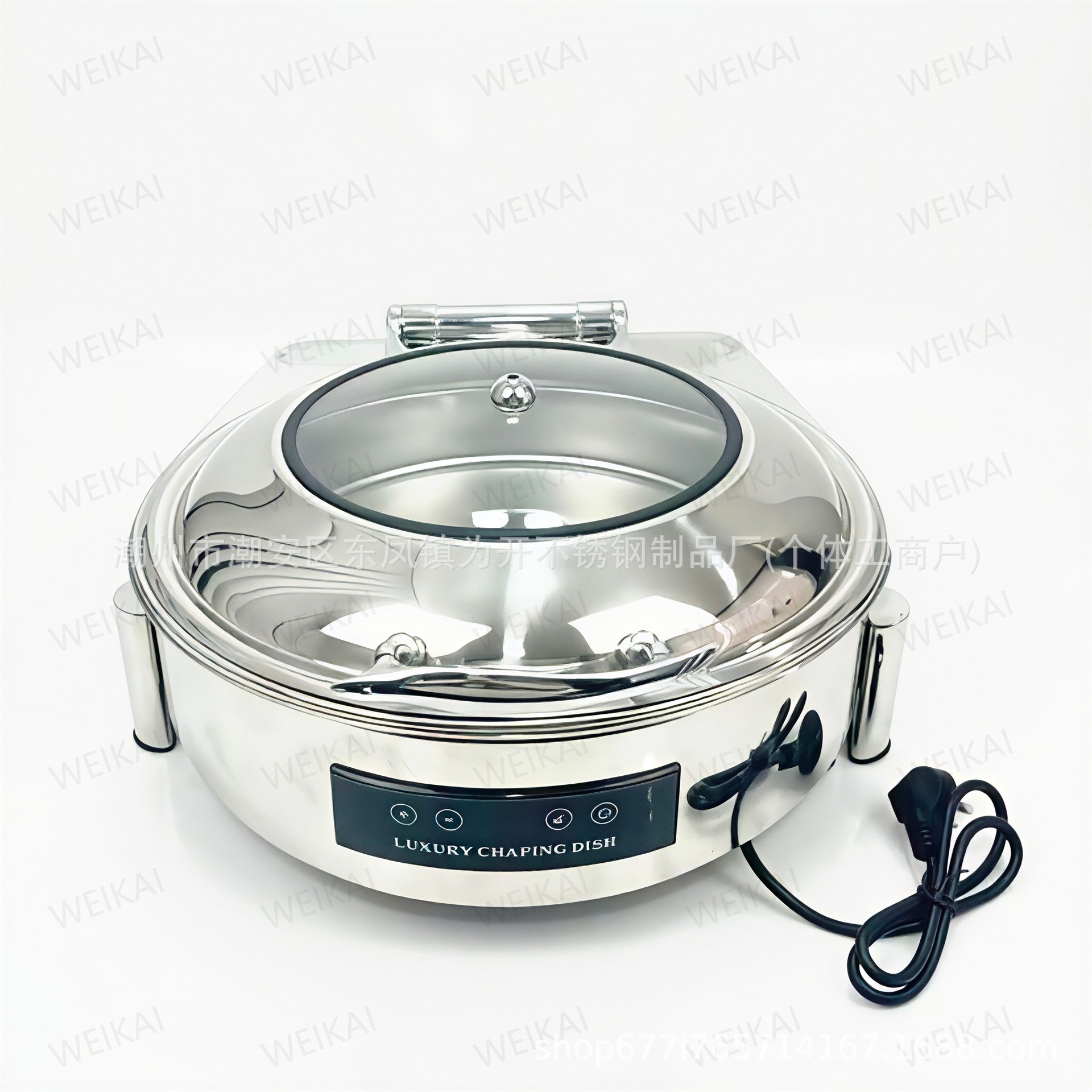 Horno de aislamiento térmico buffet de acero inoxidable de lujo horno de calentamiento eléctrico de desayuno comercial horno Buffy solapa de cocina caliente del Hotel image 4